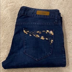 Dark blue Guess jeans